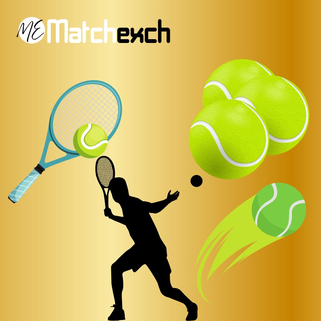 MatchExch Tennis Balls & Player Art